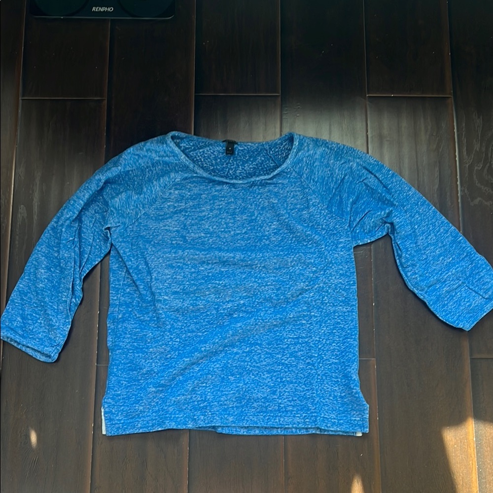 J. Crew Blue Cotton Sweatshirt, size medium